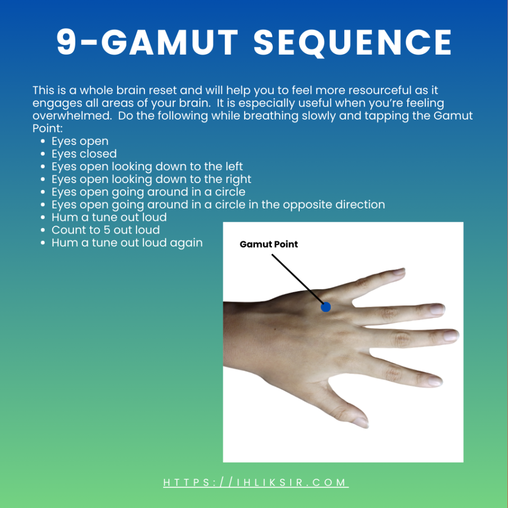 9-Gamut Sequence to Reset your Brain