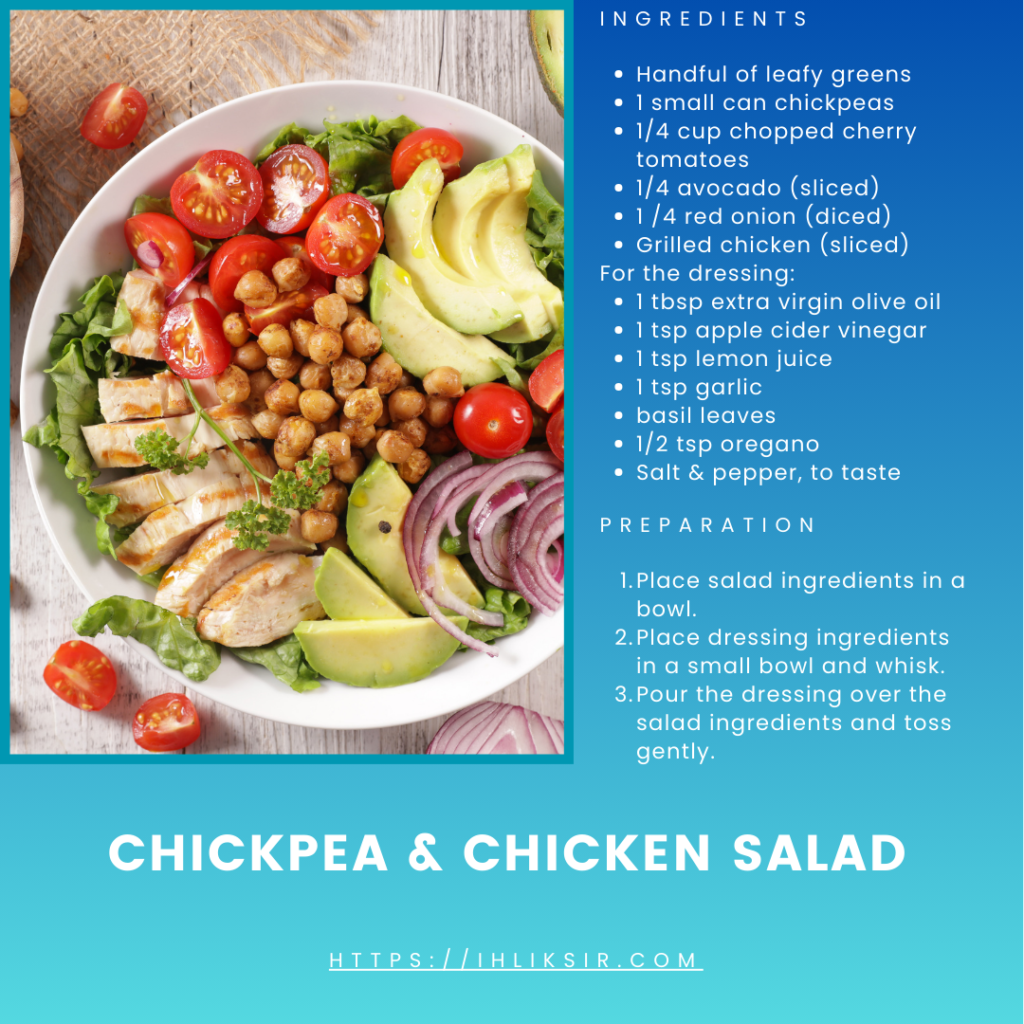 Chickpea & Chicken Salad